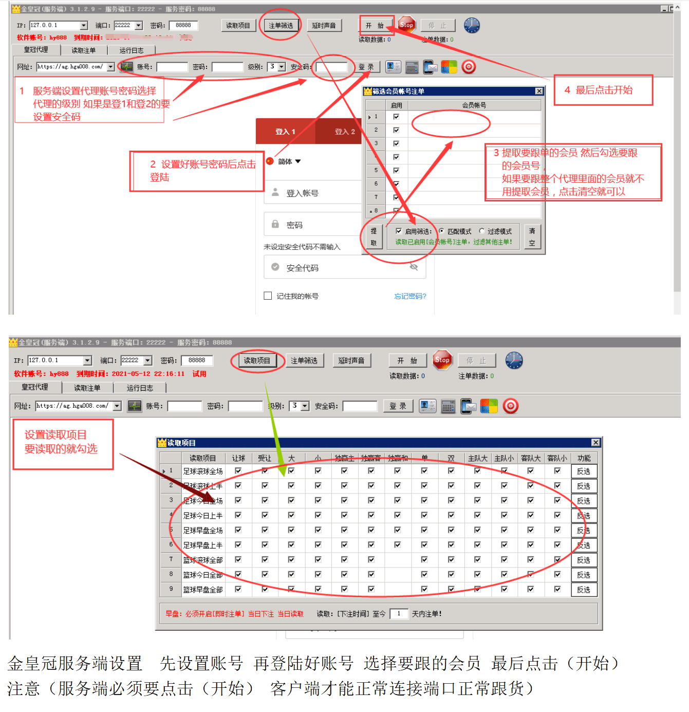 金皇冠跟单软件界面展示截图 1